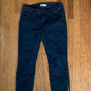 Madewell Skinny skinny jeans 28 zip ankle,dk.blue